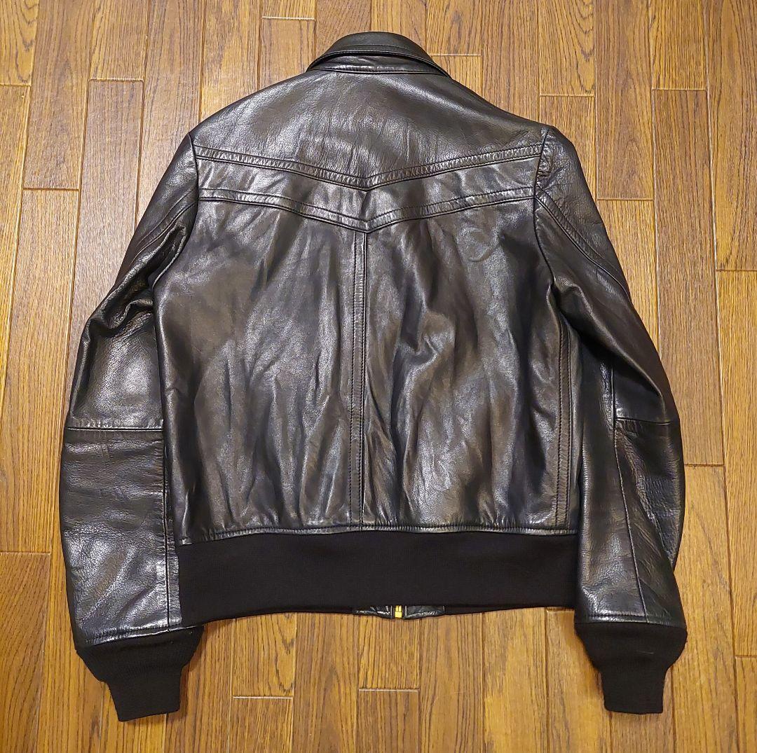 美品！L'ALLURE　ラリュール レザージャケット 本革　ホースハイド日本製