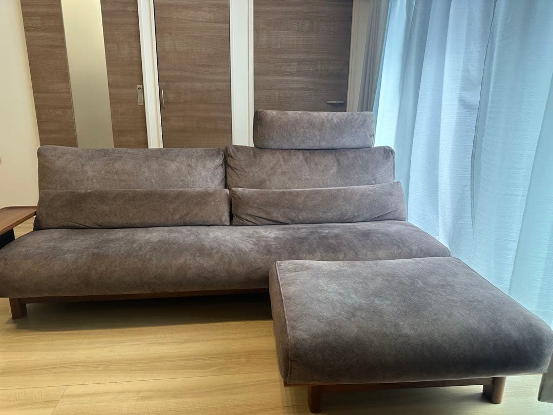 ☆定価40万円 美品☆ナガノインテリア LC034 ソファ 202cm