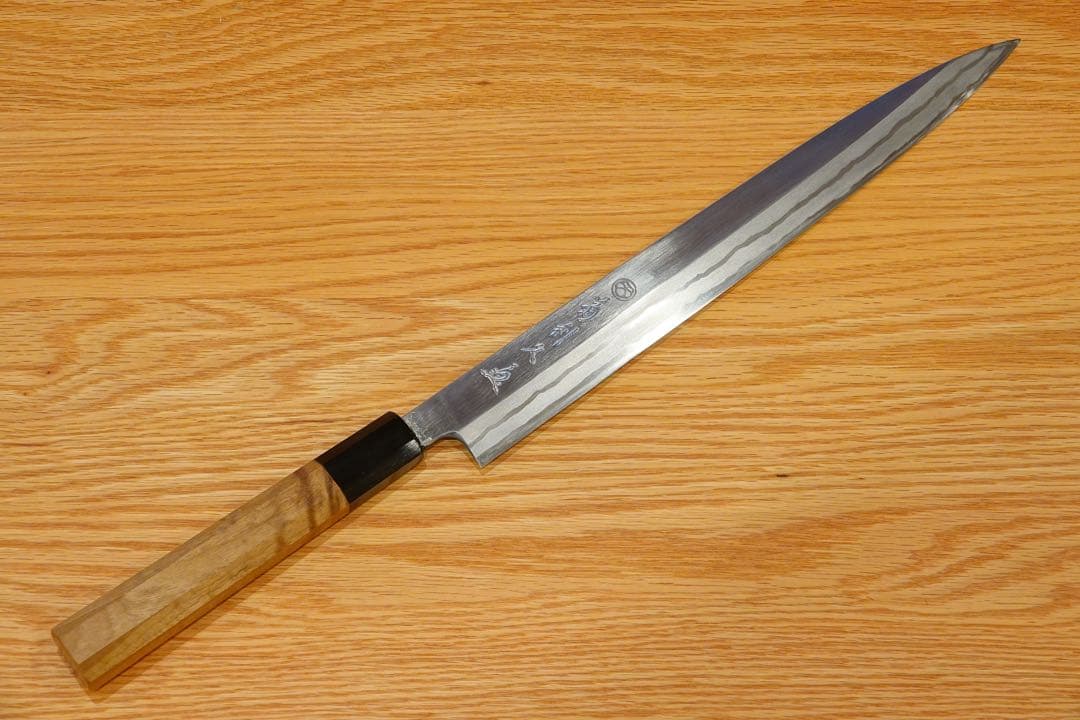 菊利久(長直) 柳刃包丁 300mm 片刃右