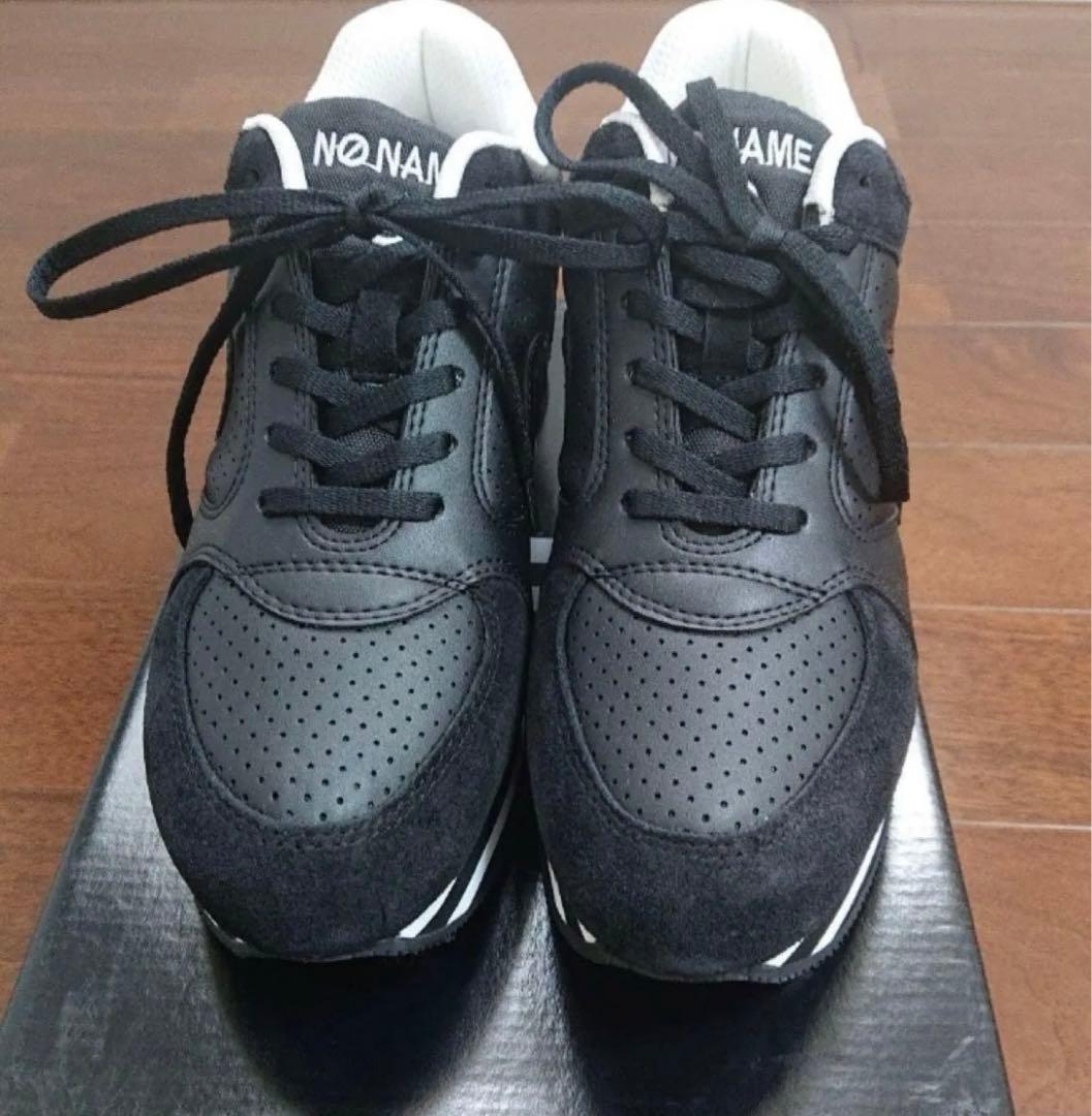 NO NAME ノーネーム ★ PARKO JOGGERスニーカー　ブラック