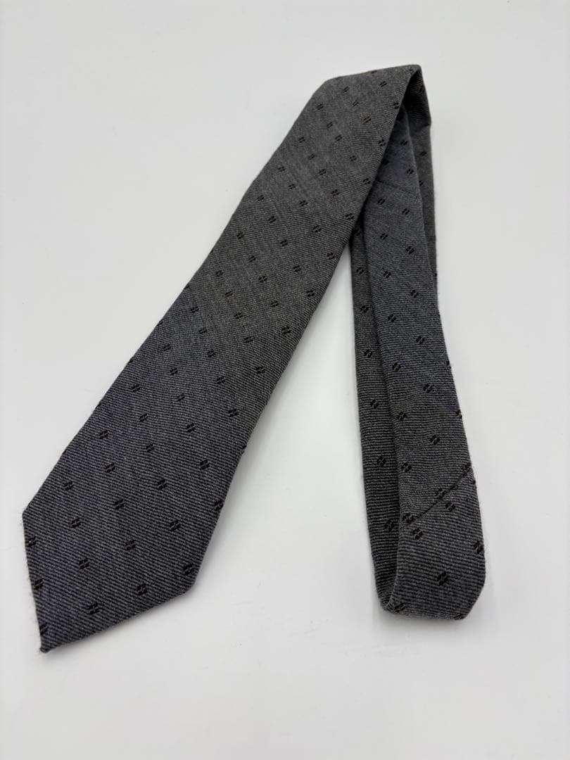 新品未使用　FRANCO BASSI ネクタイ　グレー　フランコバッシ