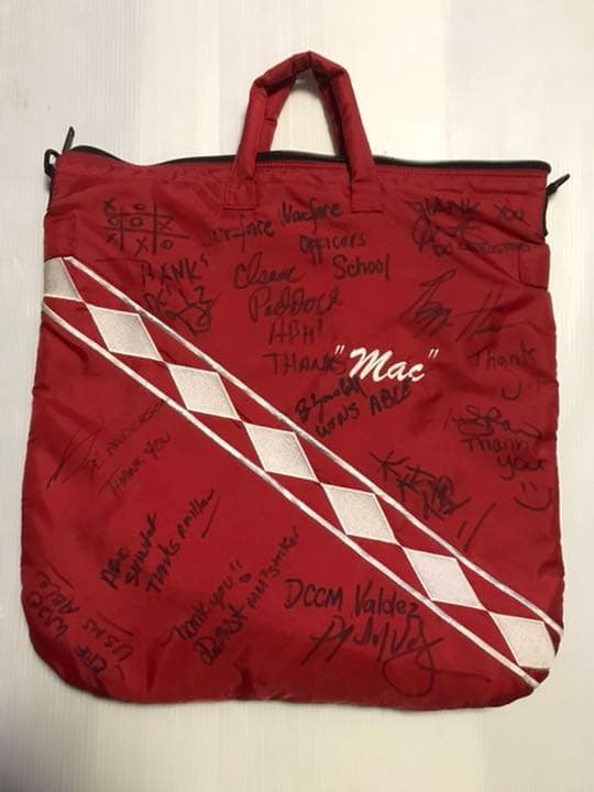 ミリタリー ヘルメットバッグ ワッペン フライトジャケット 岩国 海兵隊 刺繍