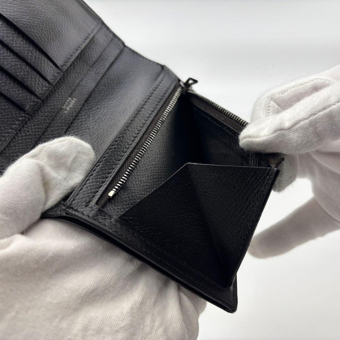 エルメス HERMES コンパクト ベアン新型シルバー金具□I 刻印