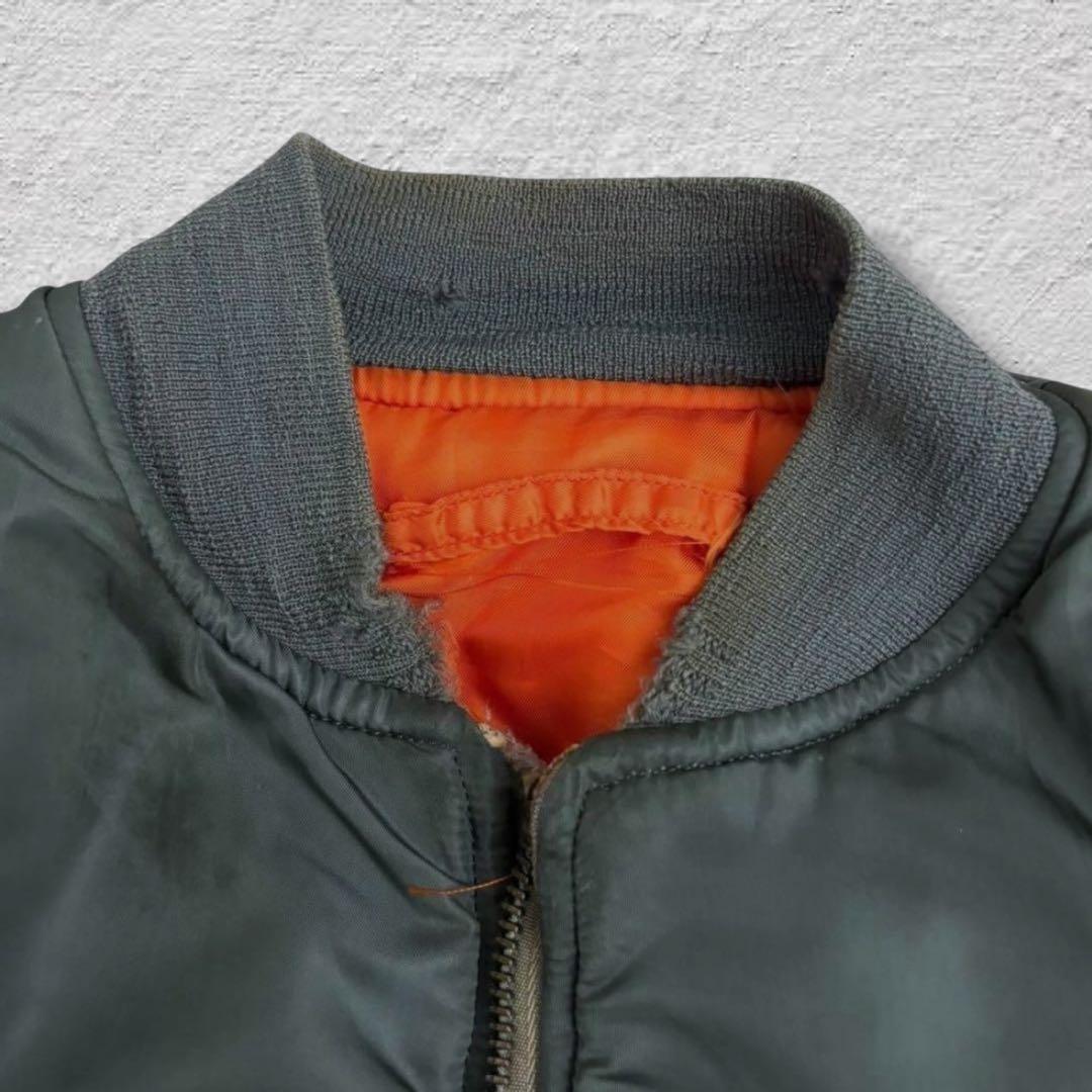 リョウアルファ米軍実物USA製60sMA-1フライトジャケットdタイプ