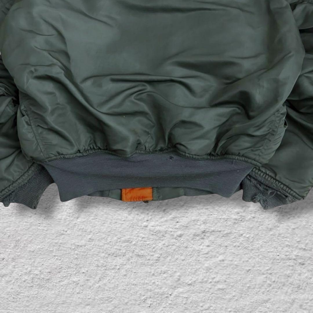 リョウアルファ米軍実物USA製60sMA-1フライトジャケットdタイプ