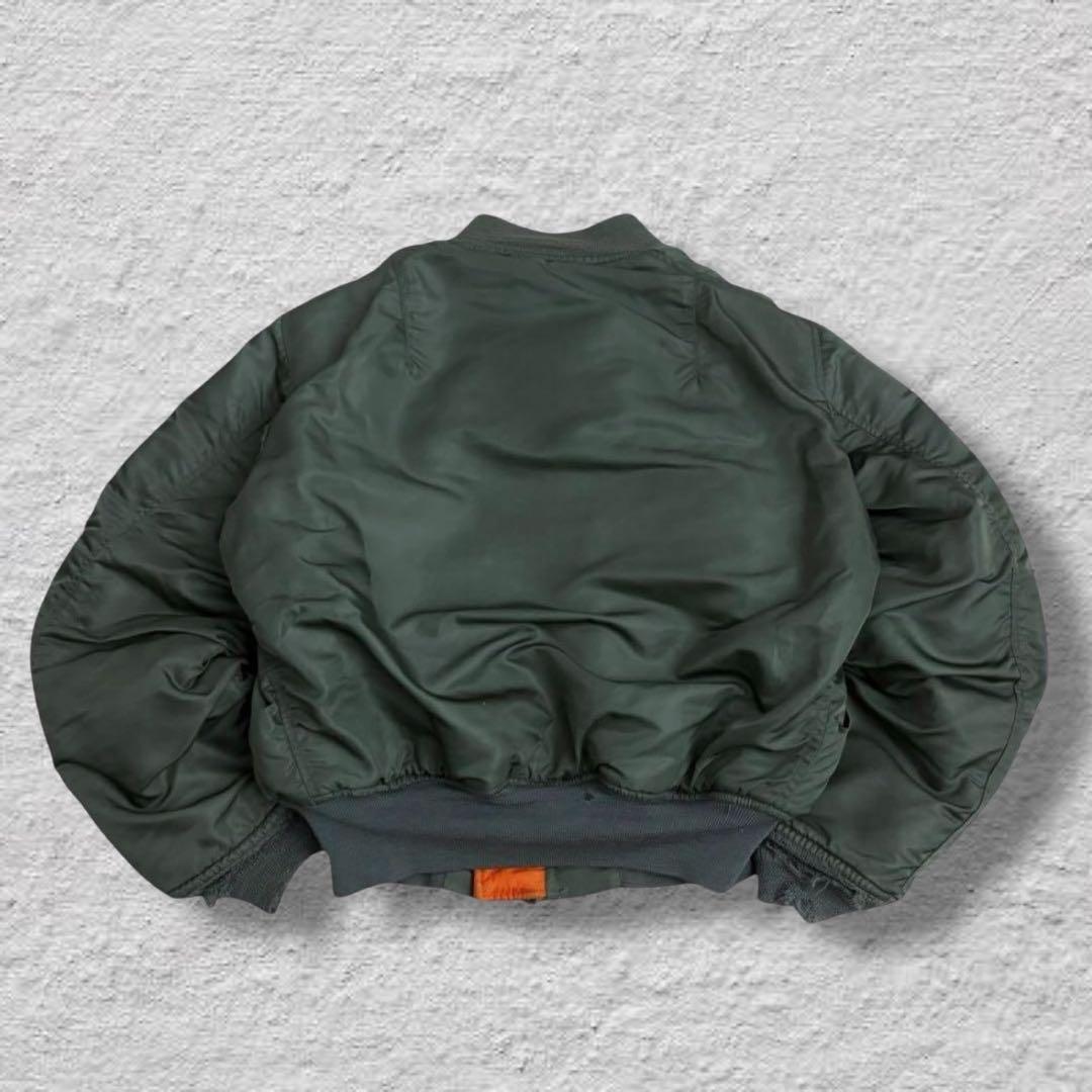 リョウアルファ米軍実物USA製60sMA-1フライトジャケットdタイプ