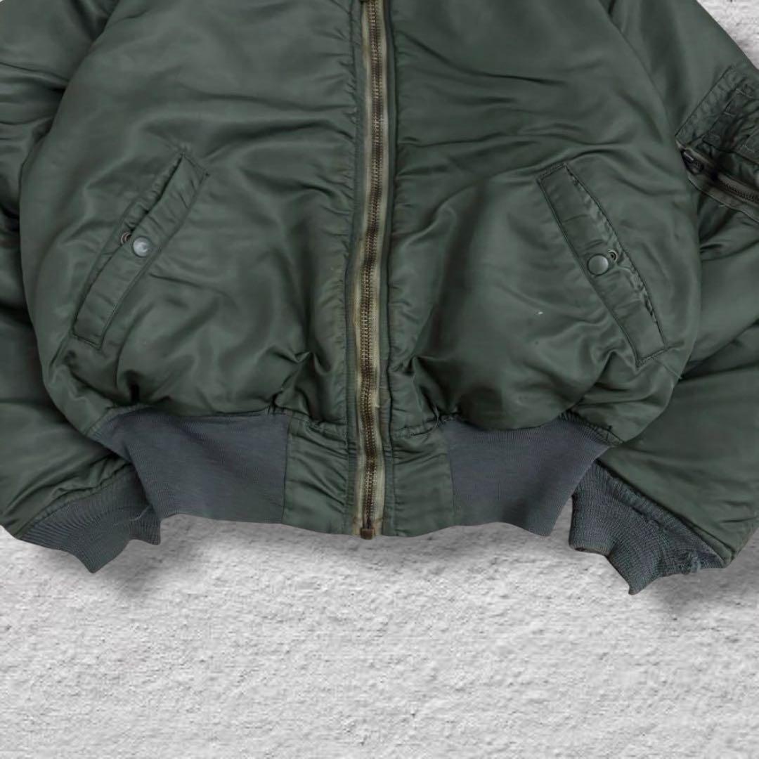 リョウアルファ米軍実物USA製60sMA-1フライトジャケットdタイプ