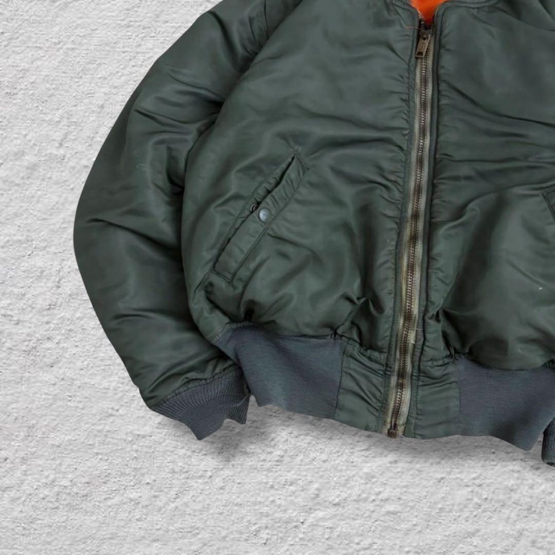 リョウアルファ米軍実物USA製60sMA-1フライトジャケットdタイプ