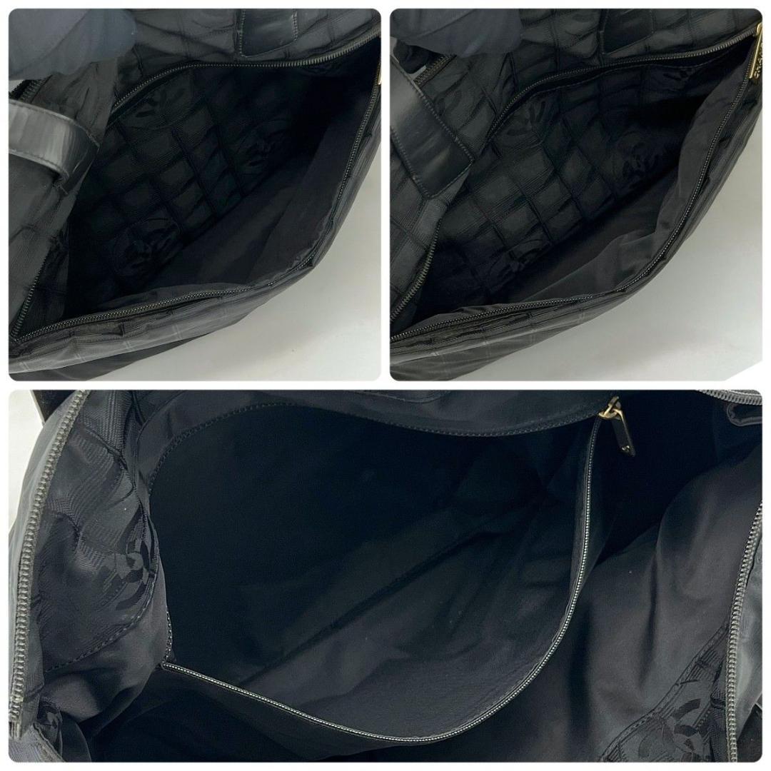 【Gカード付】 シャネル ニュートラベルライン ハンドボストン ブラック ココ