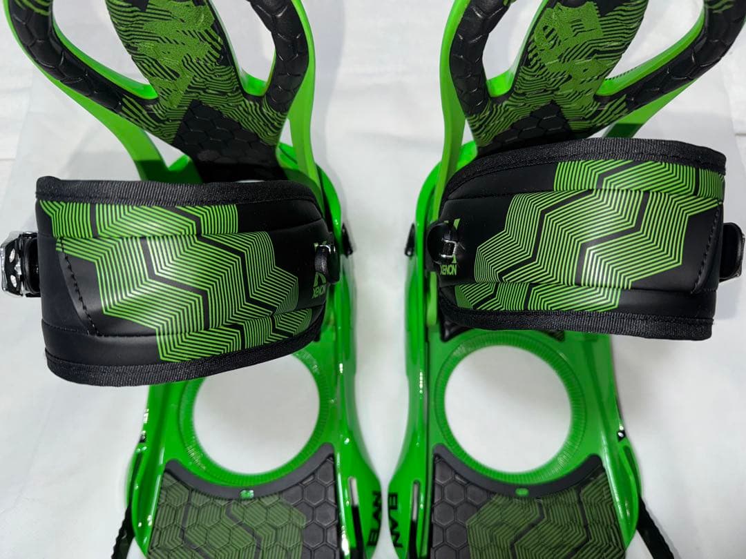 未使用 ELAN スノーボード バインディング XENON S/M グリーン