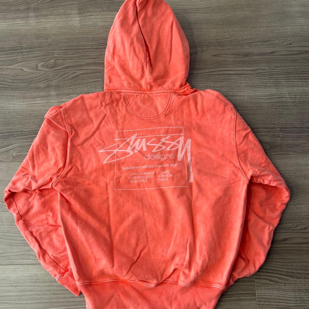 [レア]DYED STUSSY DESIGNS HOODIE