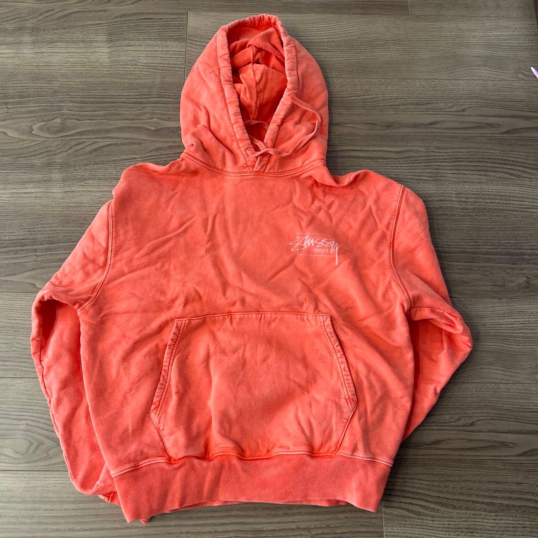 [レア]DYED STUSSY DESIGNS HOODIE