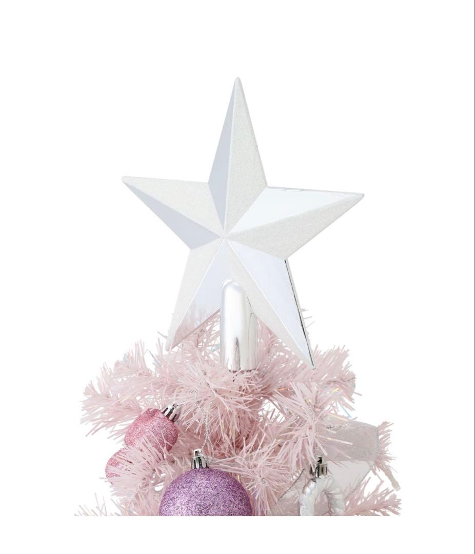 【16日まで】Francfranc ピンククリスマスツリーセット　150cm