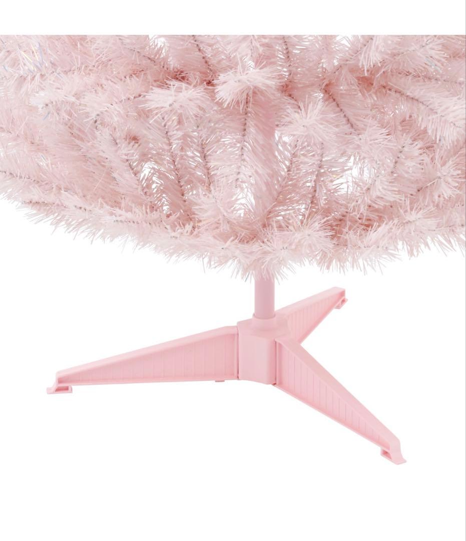 【16日まで】Francfranc ピンククリスマスツリーセット　150cm