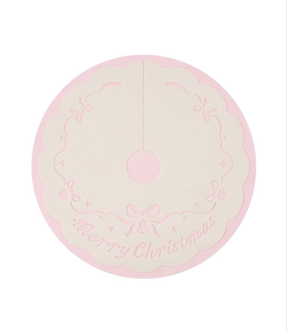 【16日まで】Francfranc ピンククリスマスツリーセット　150cm