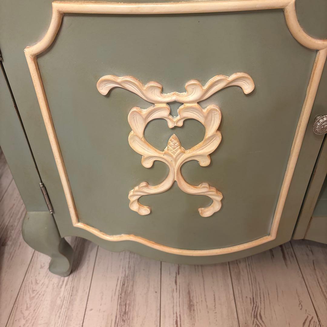 アンティーク加工クラシックスタイル 猫脚テレビ台