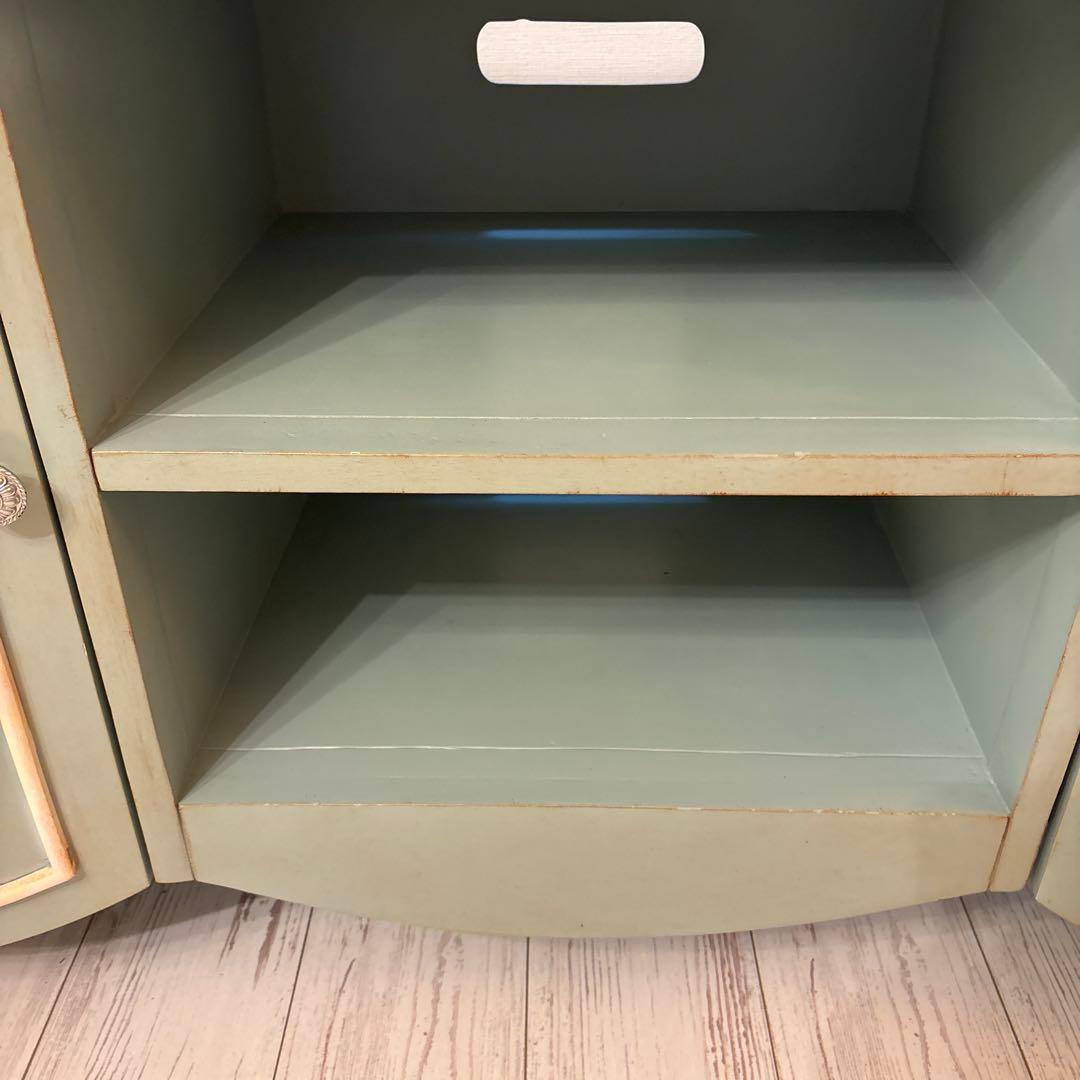 アンティーク加工クラシックスタイル 猫脚テレビ台