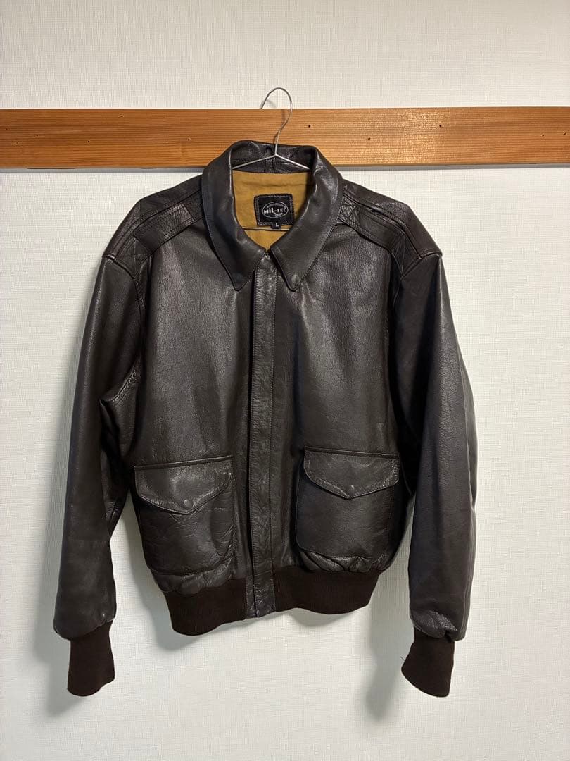 A-2フライトジャケット本革レザージャケット　Mil TEC sturm社激レア