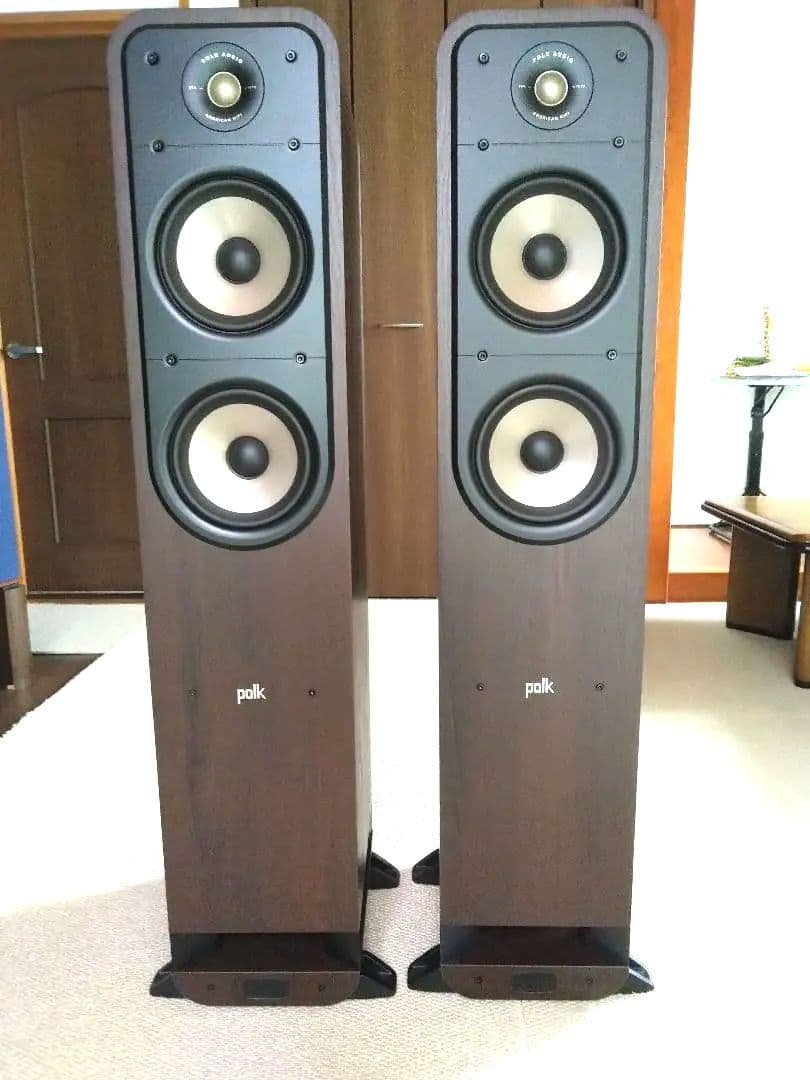 ❇美品❇ Polk ES55 ブラウン ペア ❇メーカー保証期間内の商品