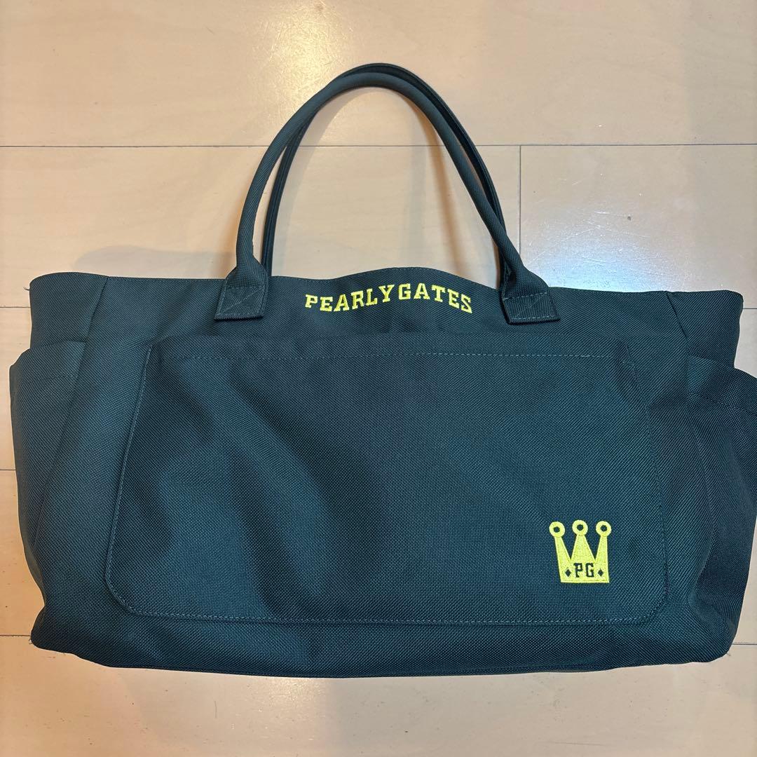 PEARLY GATES カーキロッカーバッグ