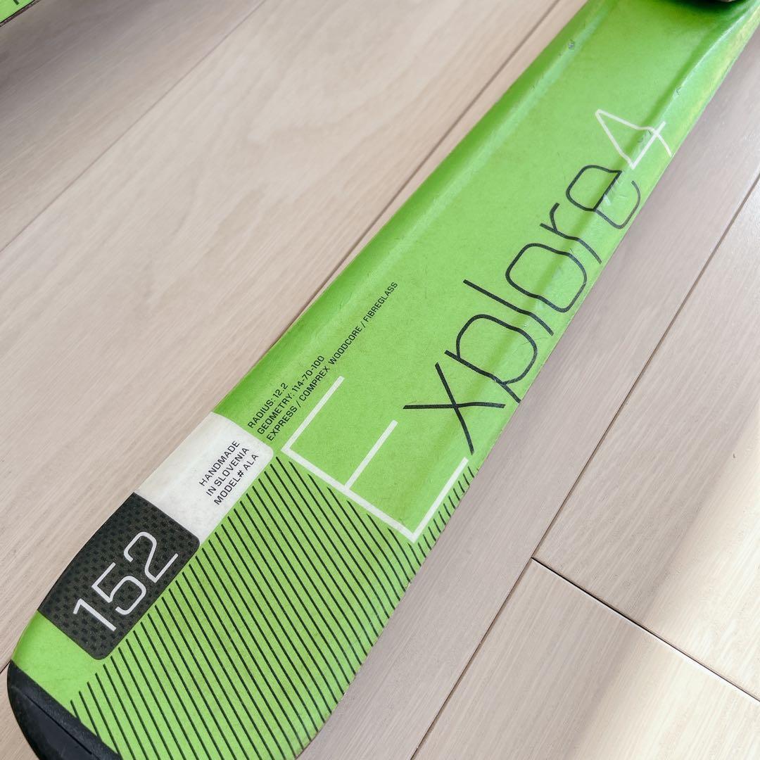 elan Explore4 スキー板 152cm EL 10 ビンディング付き