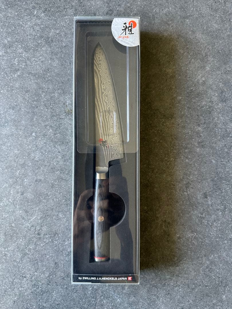 【未使用】MIYABI 5000FCD 小刀 140mm ダマスカス