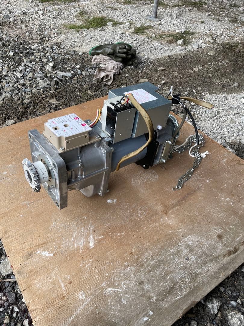 電動シャッターモーター　200v