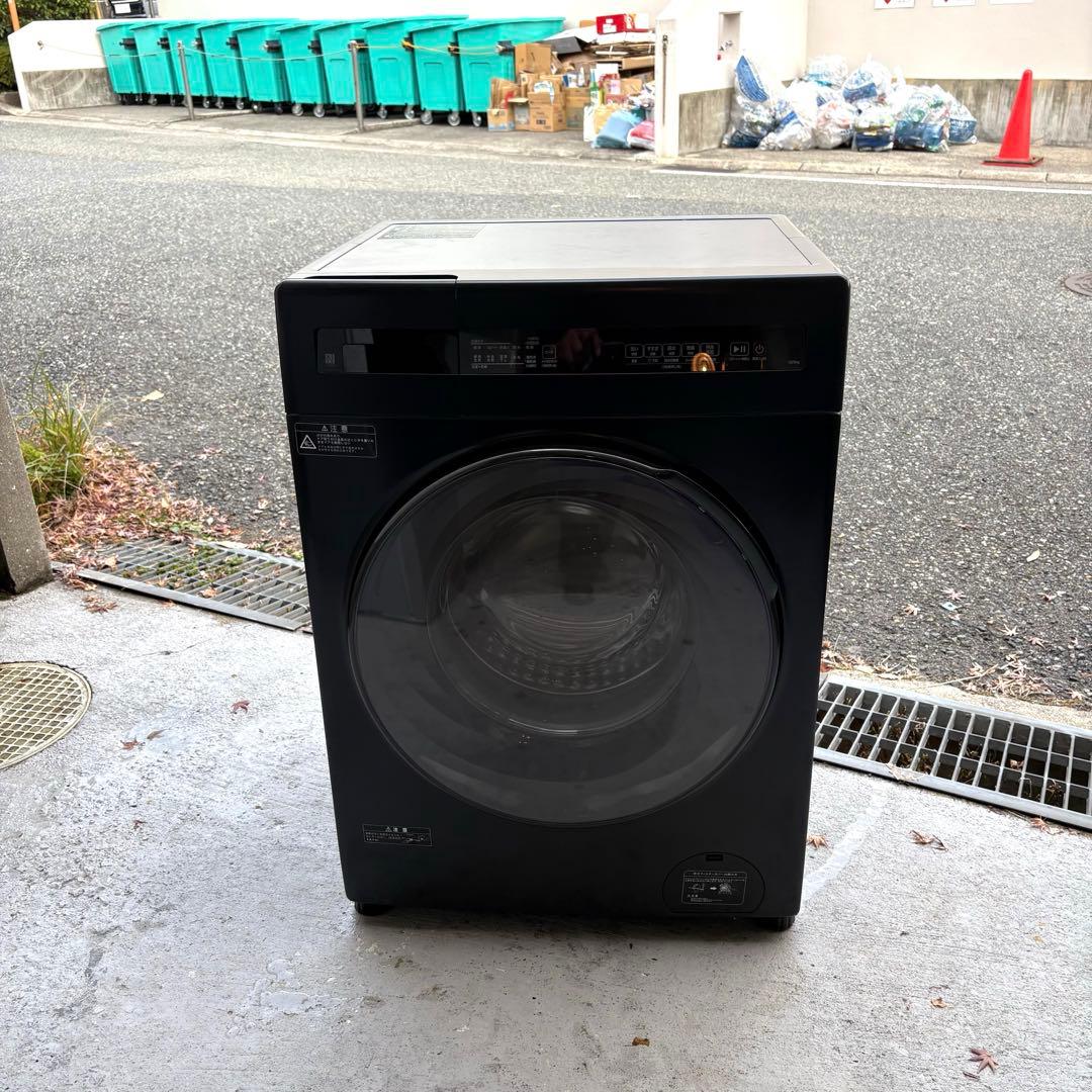 ニトリ　2024年10kドラム式電気洗濯乾燥機　洗浄済み