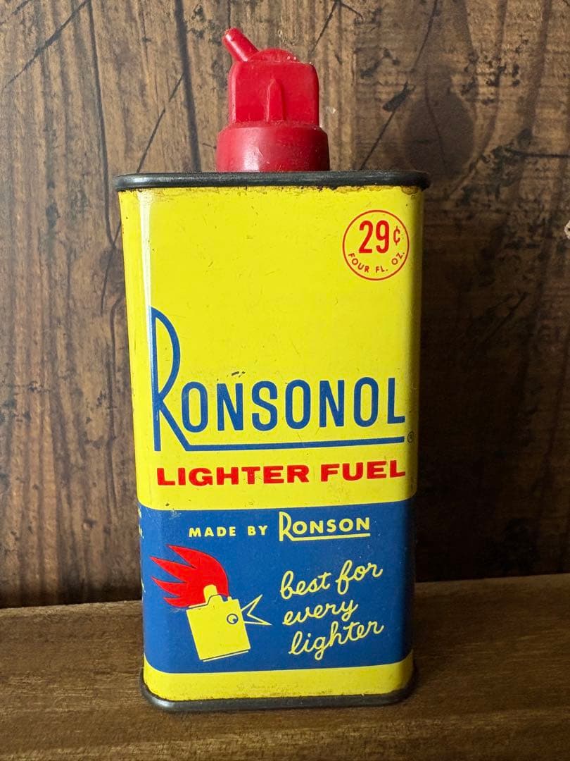 レア‼︎RONSON ストアディスプレイ&オイル缶、ライタースペシャルセット