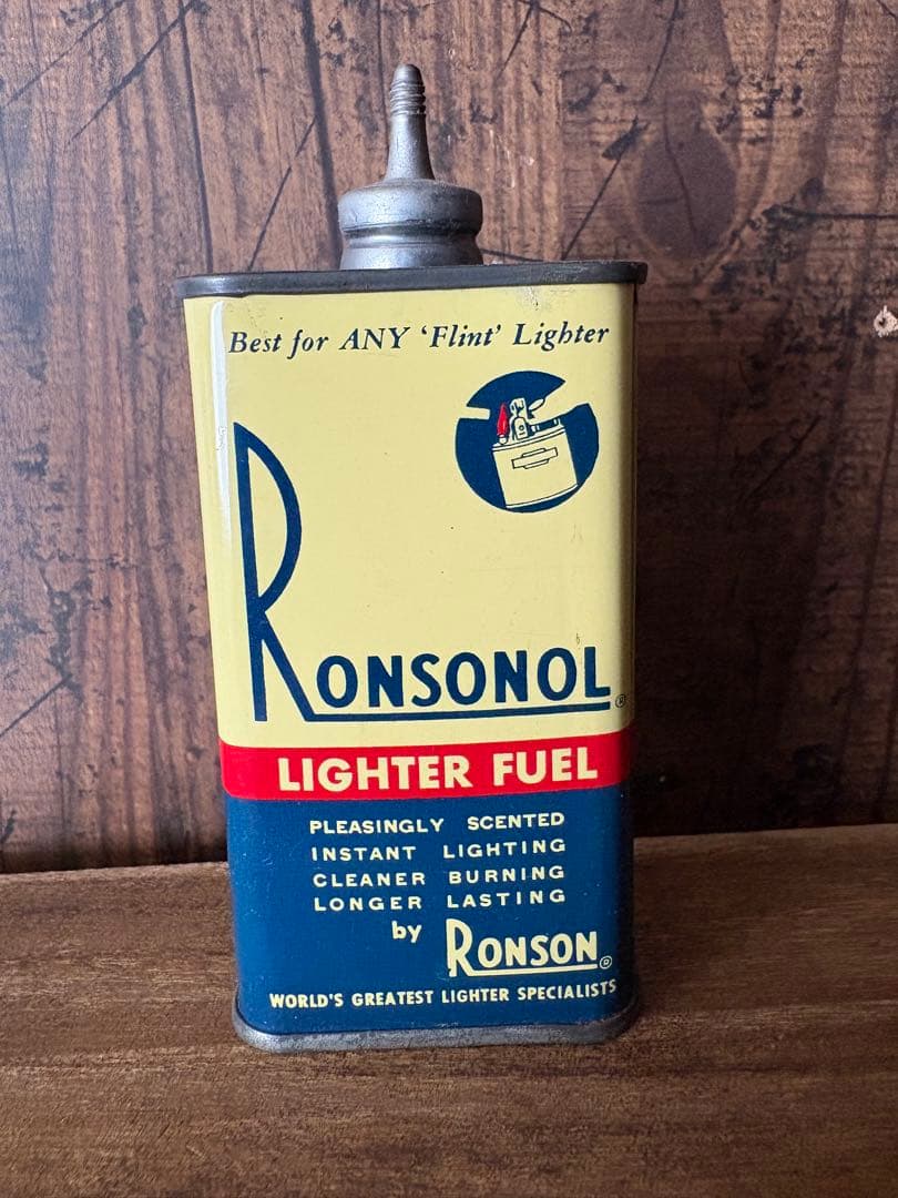 レア‼︎RONSON ストアディスプレイ&オイル缶、ライタースペシャルセット
