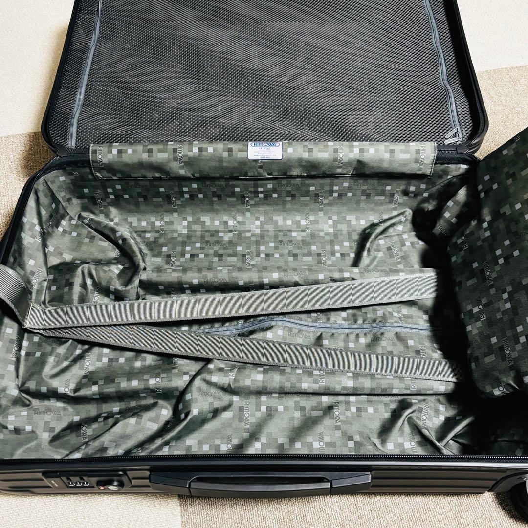 【極美品】RIMOWA SALSA マットブラック キャリーケース　63L