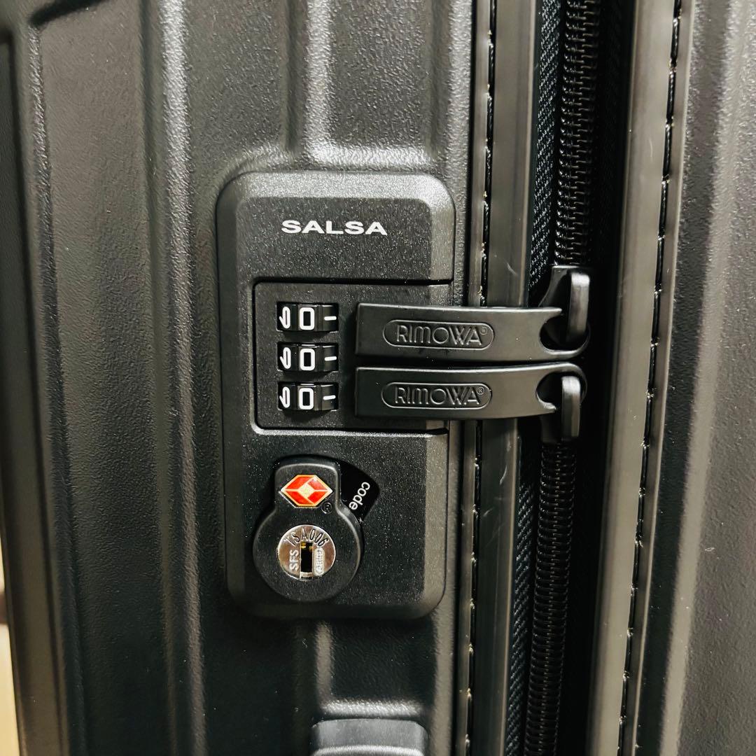 【極美品】RIMOWA SALSA マットブラック キャリーケース　63L