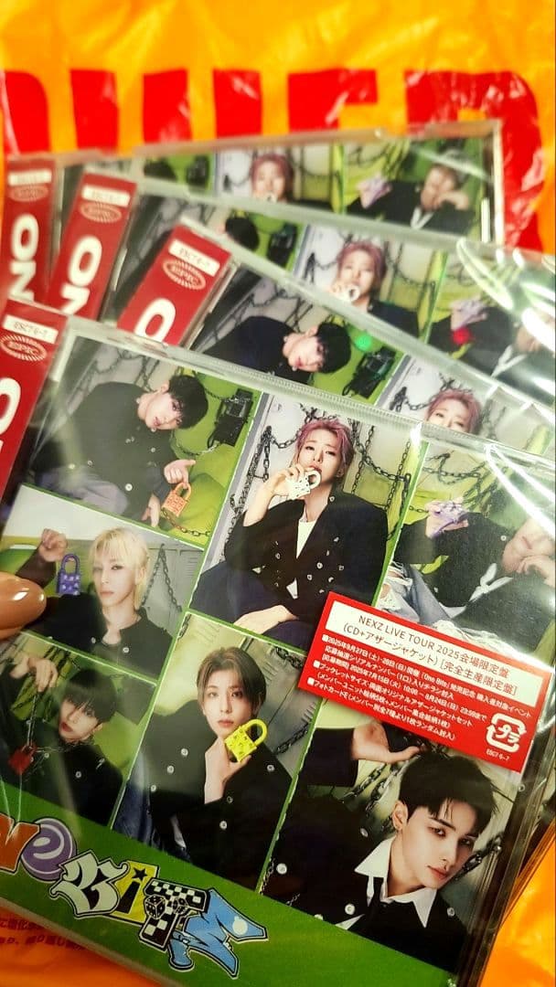 【未開封】NEXZ ONE BITE　4枚　未開封　シリアル・トレカ封入