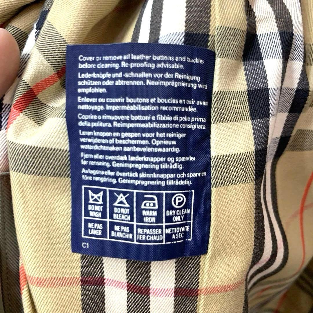 Burberrys ステンカラー トレンチコート ノヴァチェック