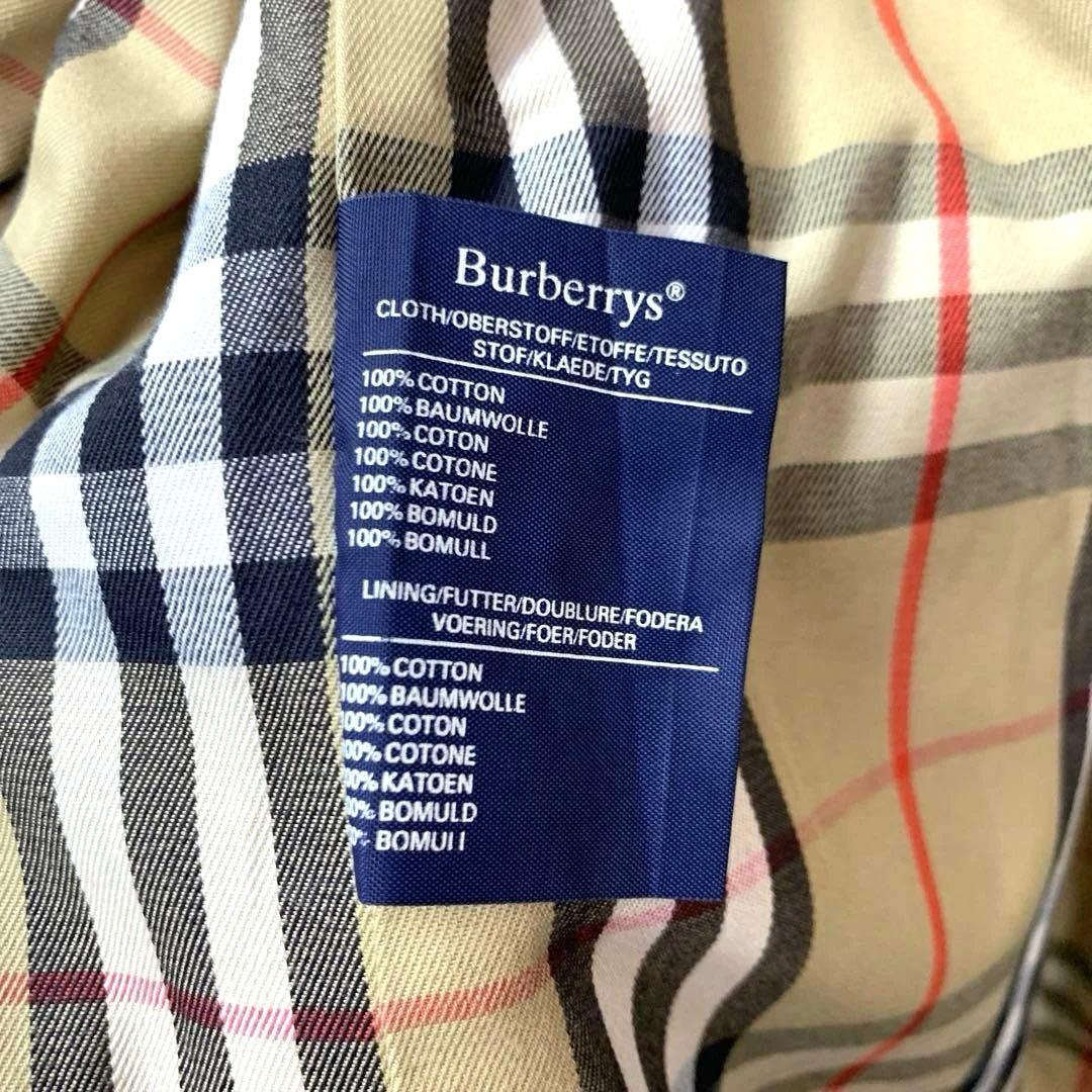 Burberrys ステンカラー トレンチコート ノヴァチェック