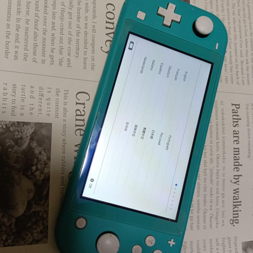 Nintendo Switch Lite ターコイズ Switchライト 本体