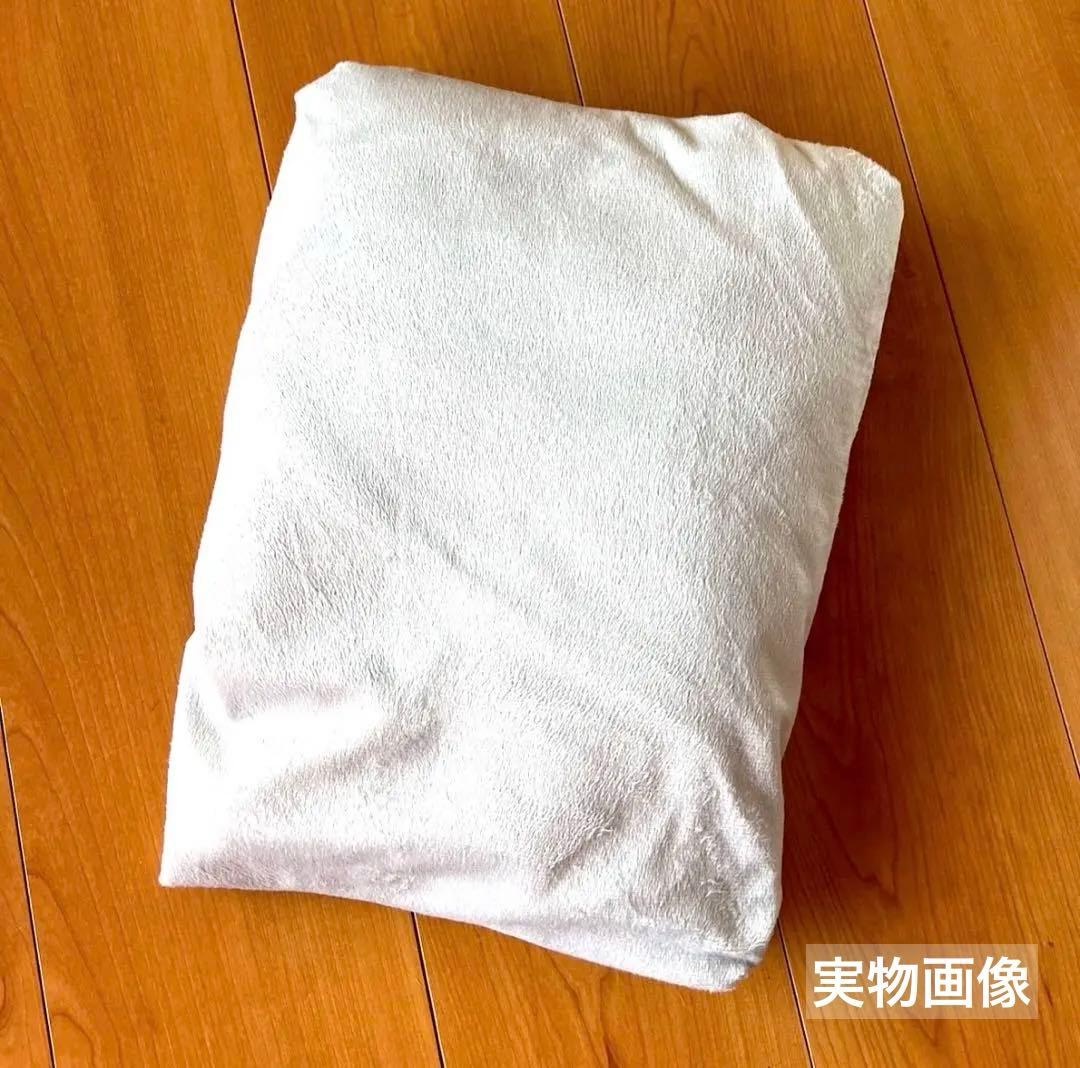 マイクロファイバー 温かい ボックスシーツ シングル グレー