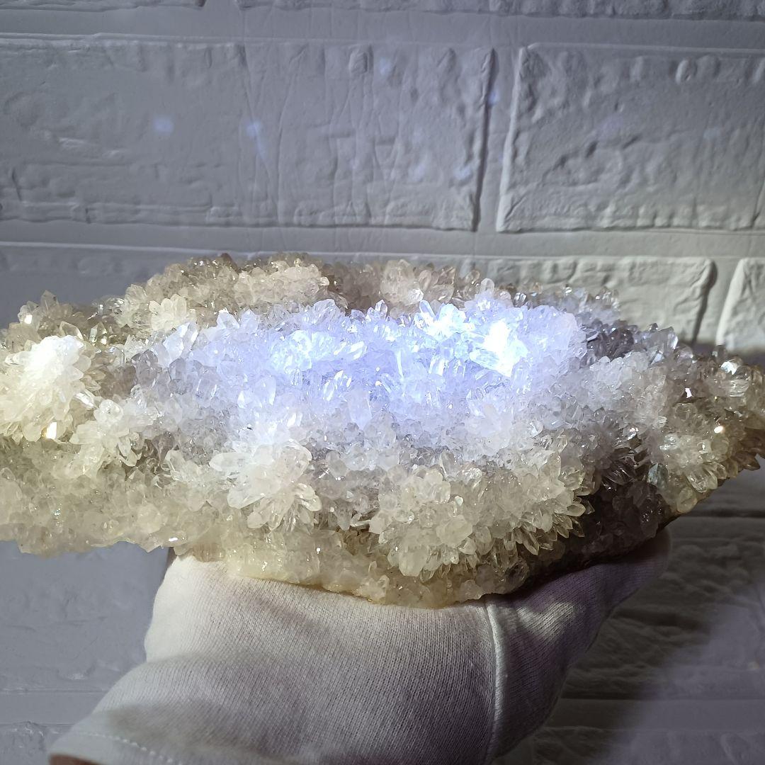 【超希少石/最強品質】天然アーカンソー水晶クラスター原石＊約1062g＊　天然石