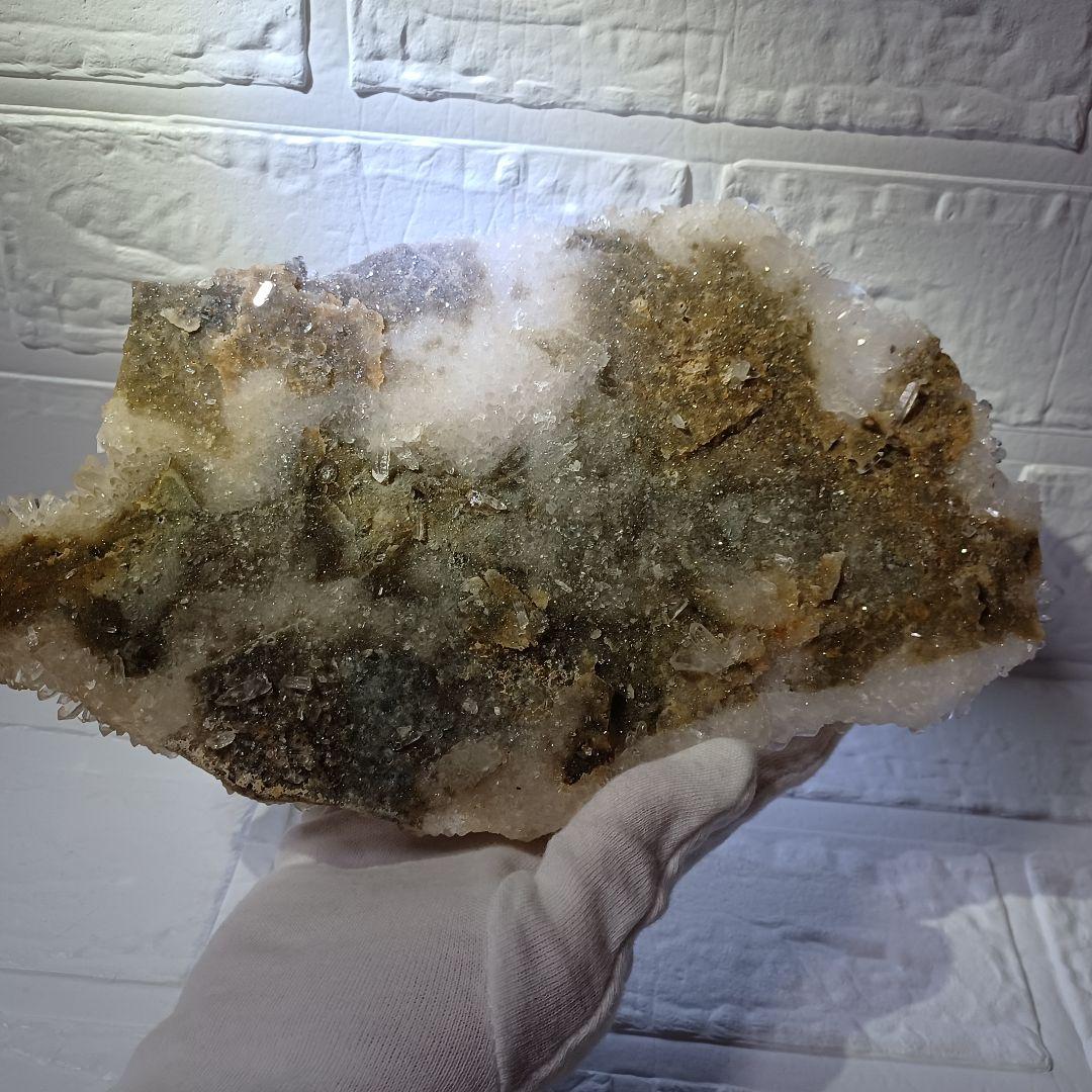 【超希少石/最強品質】天然アーカンソー水晶クラスター原石＊約1062g＊　天然石