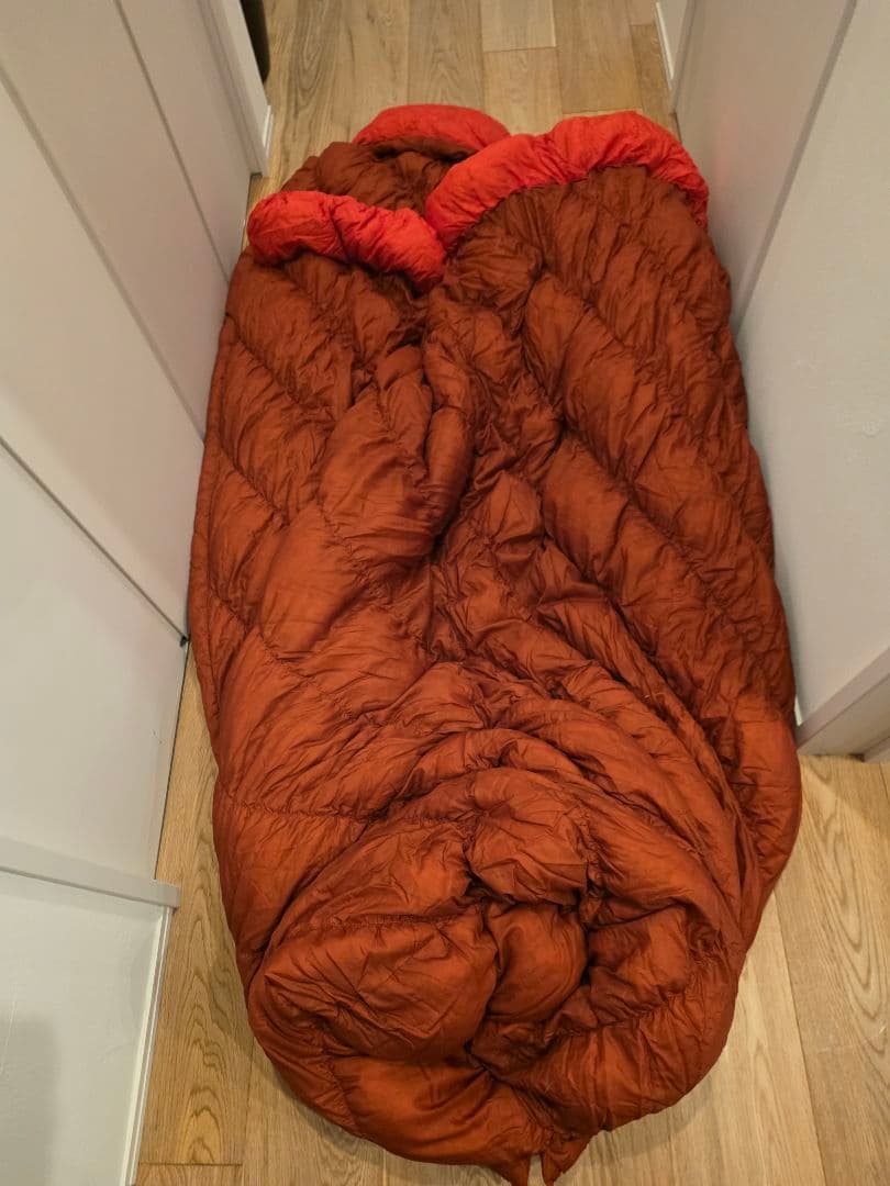 モンベル　ダウンハガー　#1 800フィルパワー　　スーパースパイラル