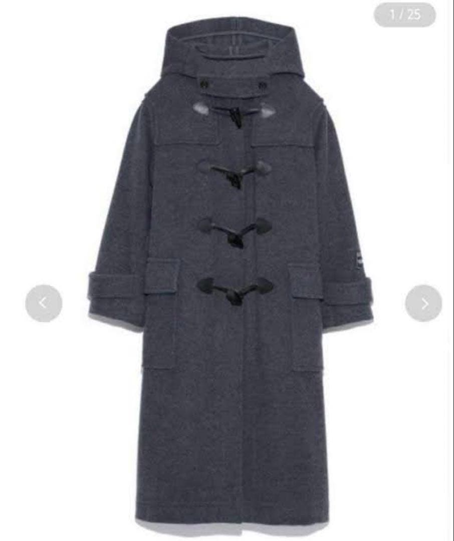 Mila Owen ロングダッフルコート グレー サイズ1