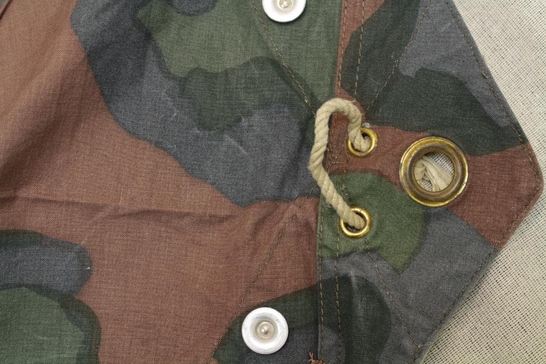 ノルウェー軍幕 テントシート 1枚 A カモフラージュ ポンチョ