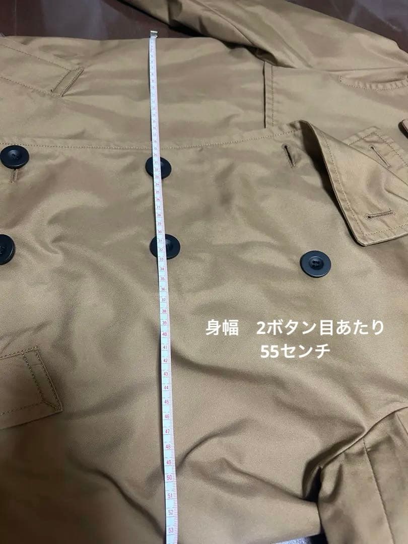 【美品】コーチ COACH メンズトレンチコート Mサイズ