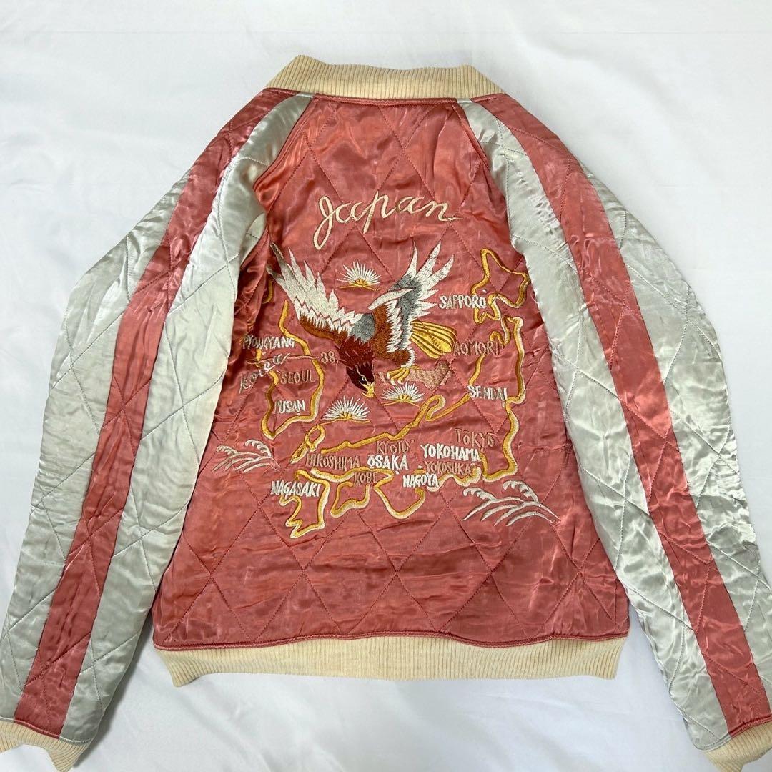 【激レア品】 THE FLAT HEAD スカジャン ジャケットベロア 別珍 龍