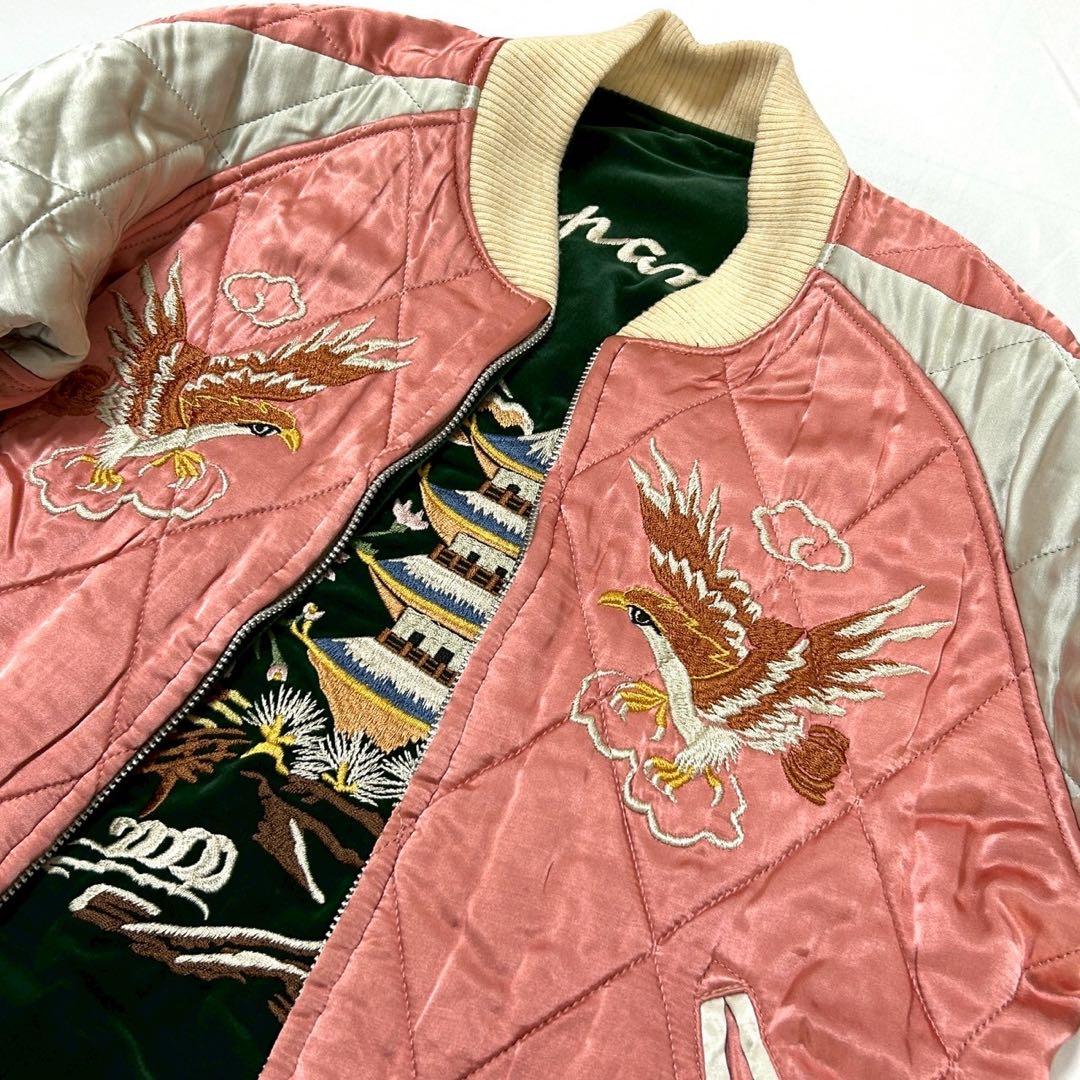 【激レア品】 THE FLAT HEAD スカジャン ジャケットベロア 別珍 龍