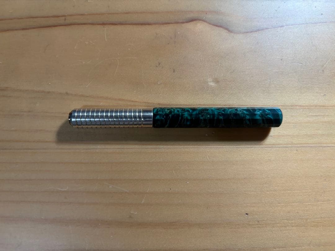 シャープタンク チューニングシャープ スタビライズドウッド 青緑 925シルバー