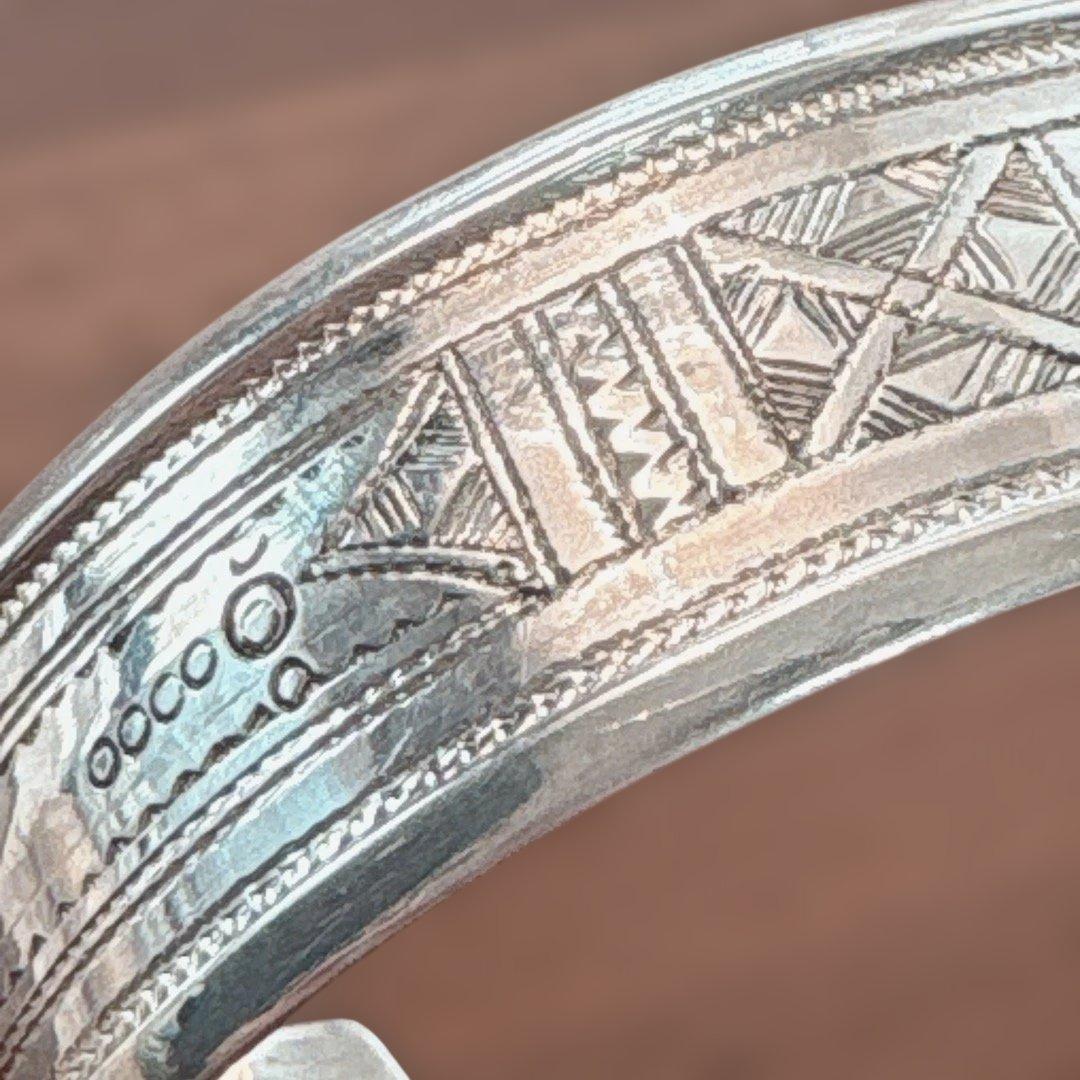 トゥアレグシルバー　バングル　Touareg シルバー999 14.5cm