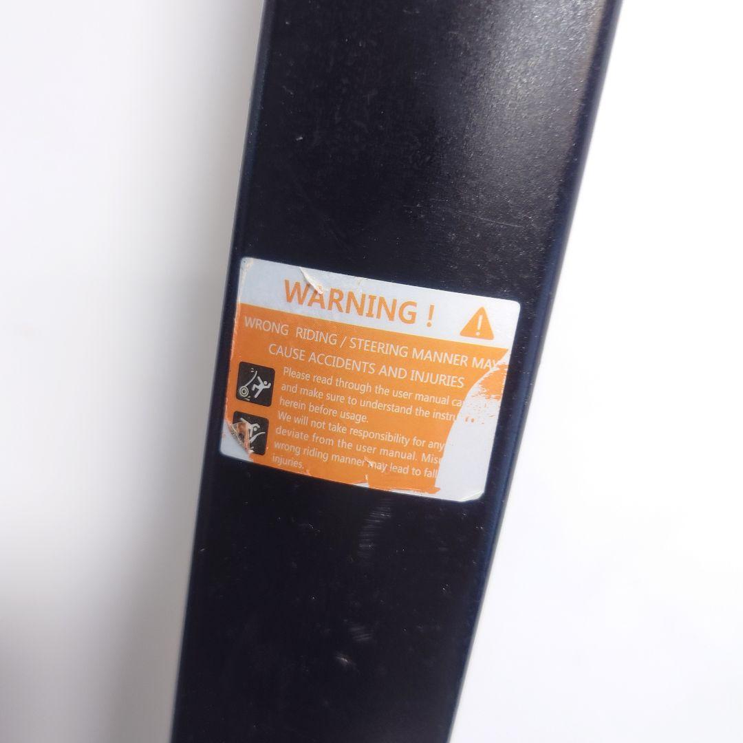 バランススクーター 黒色 紫色LEDライト付き