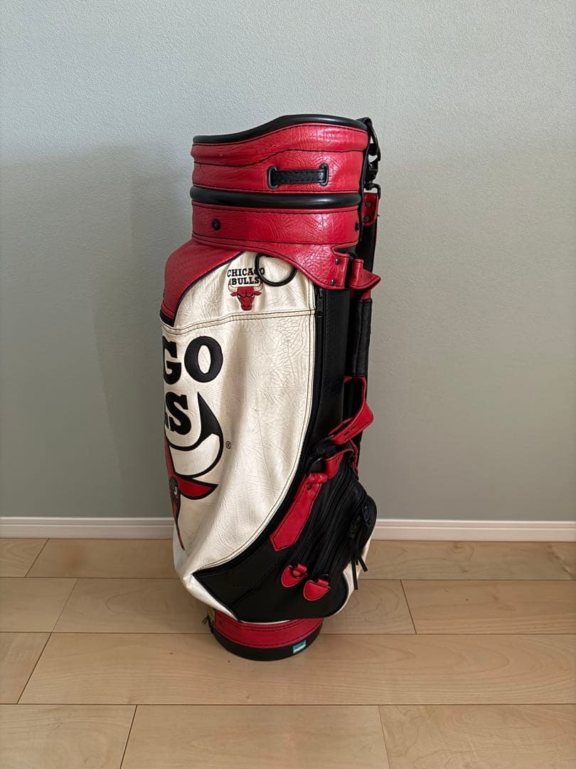 激レアBELDING シカゴブルズキャディバッグ シカゴカラー