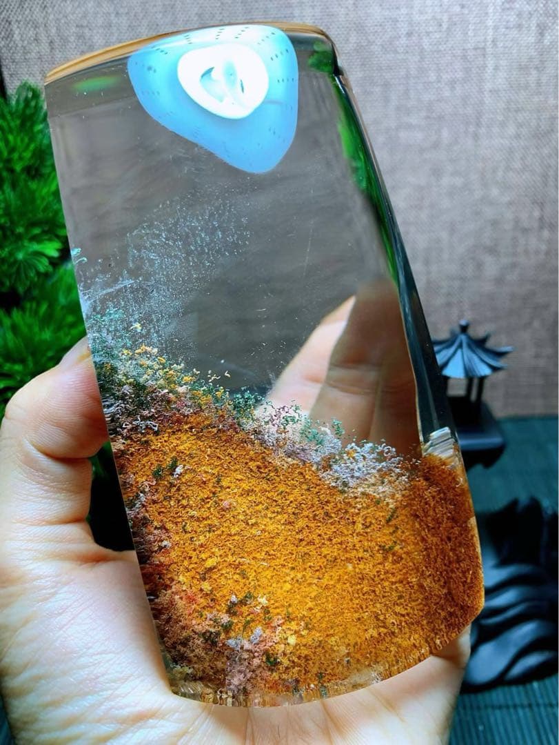 ⭐︎【極上品】天然 ガーデン クォーツ 置物 529.2g